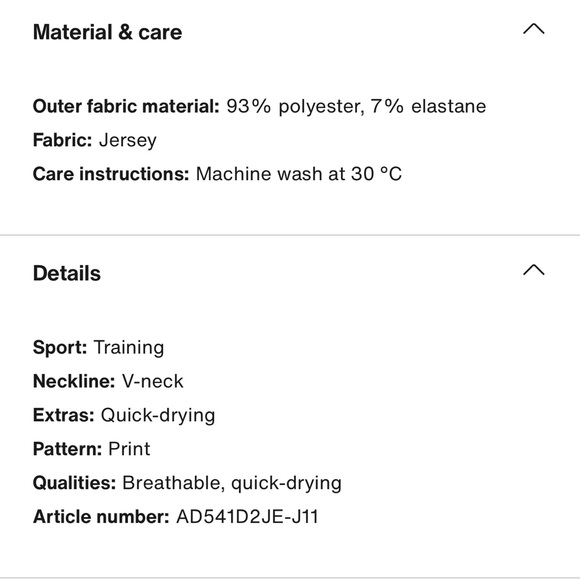 Adidas Women's Train Essentials Minimal V-Neck Tee Fuchsia/Pink - Picture 7 of 9